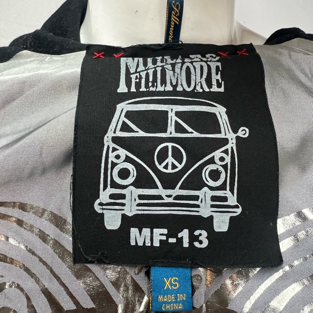 Anthropologie Millard Fillmore XS Double Breasted Wool/Cashmere Military Coat - Picture 7 of 8